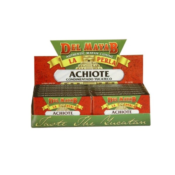 Achiote La Perla del Mayab seed seasoning paste condimentado 3.5 oz